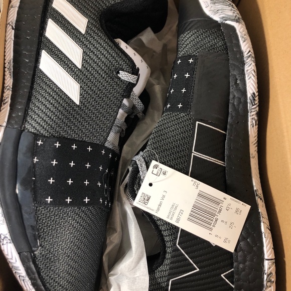 BRAND NEW Adidas Harden Vol 3 Drew League Size 9.5 - Picture 2 of 5